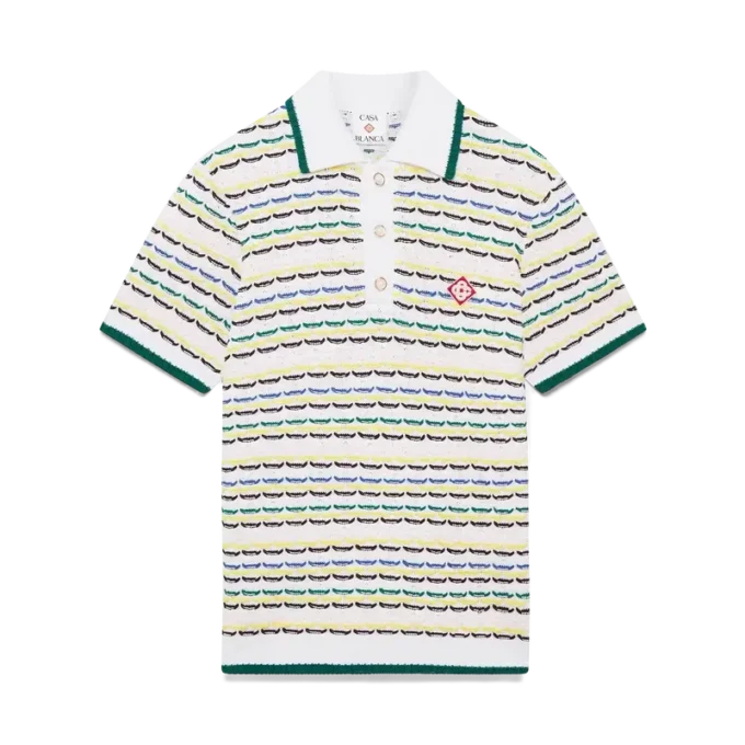 Tuck Stitch Kısa Kollu Polo Gömlek Tuck Stitch Kısa Kollu Polo Gömlek