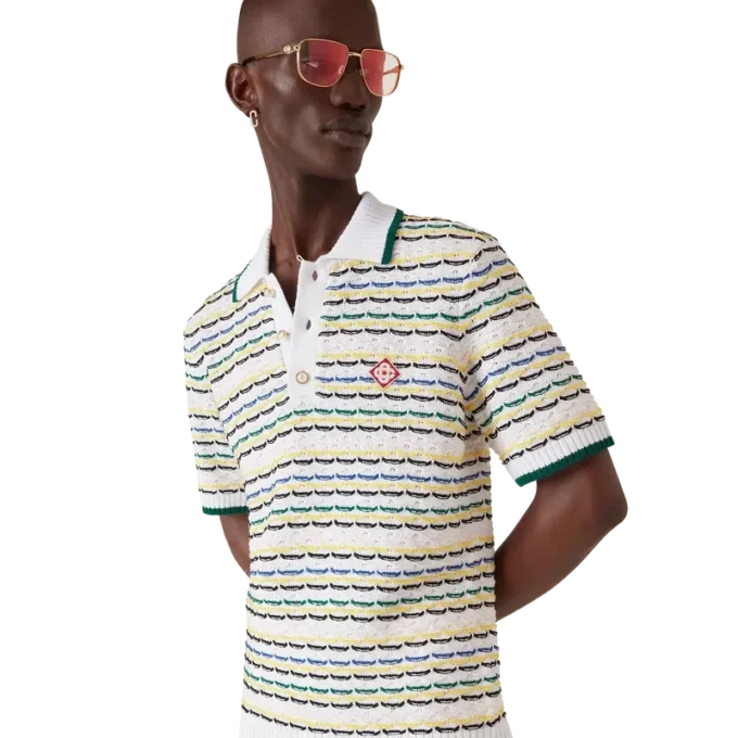 Tuck Stitch Kısa Kollu Polo Gömlek Tuck Stitch Kısa Kollu Polo Gömlek
