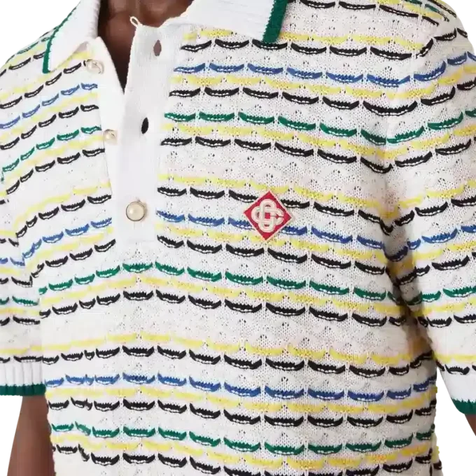 Tuck Stitch Kısa Kollu Polo Gömlek Tuck Stitch Kısa Kollu Polo Gömlek