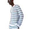 Tuck Stitch Uzun Kollu Polo Gömlek Tuck Stitch Uzun Kollu Polo Gömlek