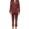 Vices İpek Saten Pijama Gömleği