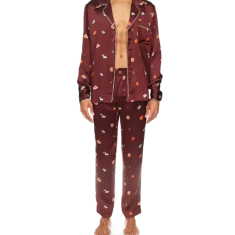 Vices İpek Saten Pijama Pantolonları
