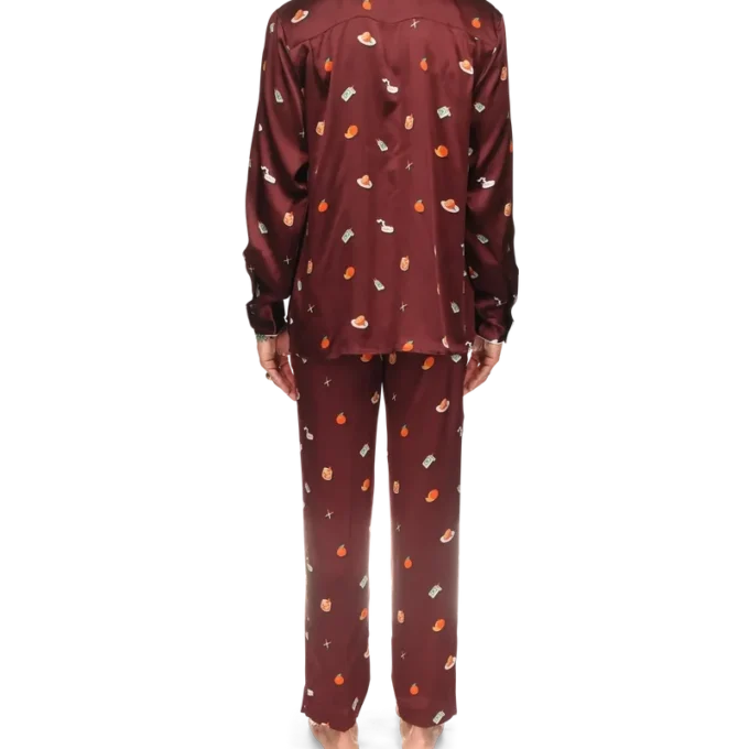 Vices İpek Saten Pijama Pantolonları