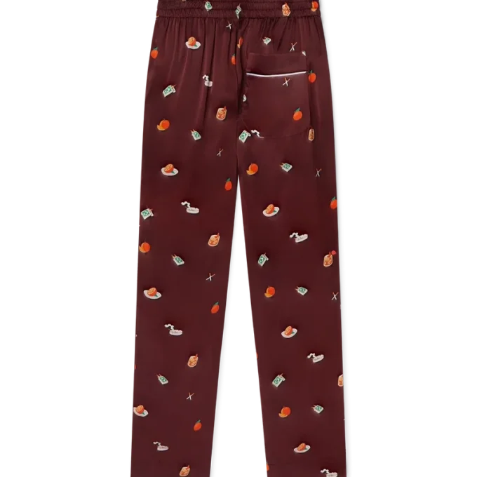 Vices İpek Saten Pijama Pantolonları