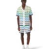 Wave Kısa Kollu Örgü Gömlek Wave Kısa Kollu Örgü Gömlek