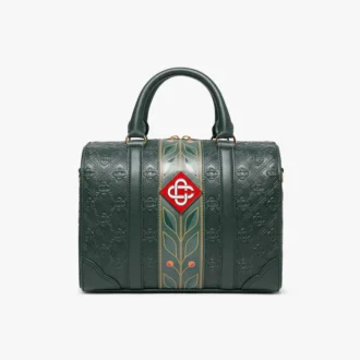 Yeşil Mini Monogram Hafta Sonu Çantası