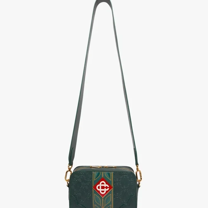 Yeşil Monogram Çapraz Askılı Çanta Yeşil Monogram Çapraz Askılı Çanta