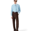 Yün Beş Pileli Pantolonlar Yün Beş Pileli Pantolonlar