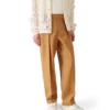 Yün Pileli Chino Pantolon Yün Pileli Chino Pantolon
