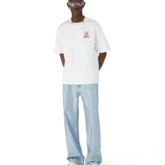 Yusufçuk Desenli Oversized Kısa Kollu Şort Tişörtü Yusufçuk Desenli Oversized Kısa Kollu Şort Tişörtü